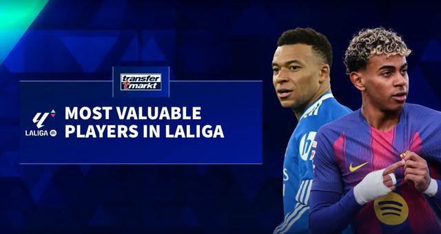 德转更新西甲身价前10：亚马尔、姆巴佩2亿第1，7人身价过亿